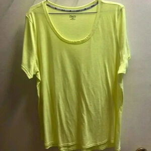 Zelos yellow shirt, size 2X NWOT
